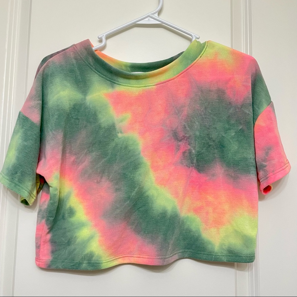 Tie Dye Crop Top